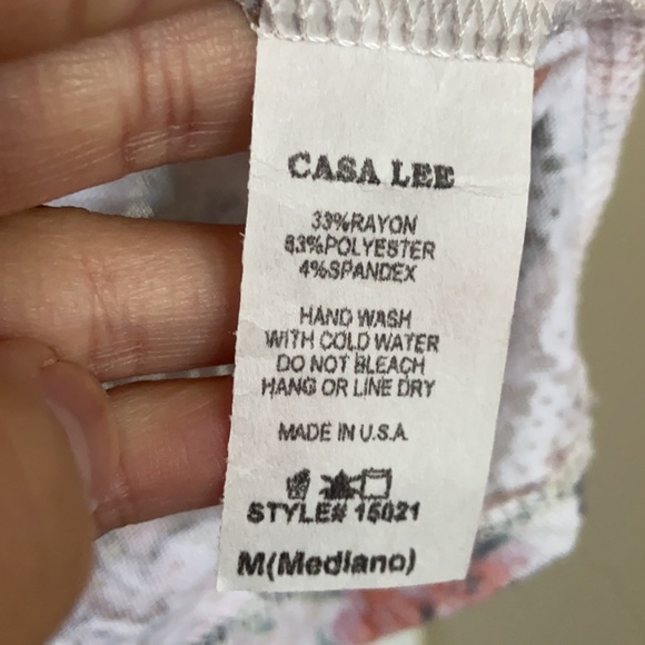 Floral printed tunic in size M - Picture 5 of 5